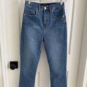 Veronica Beard Blue Straight Leg Jeans Classic Fit